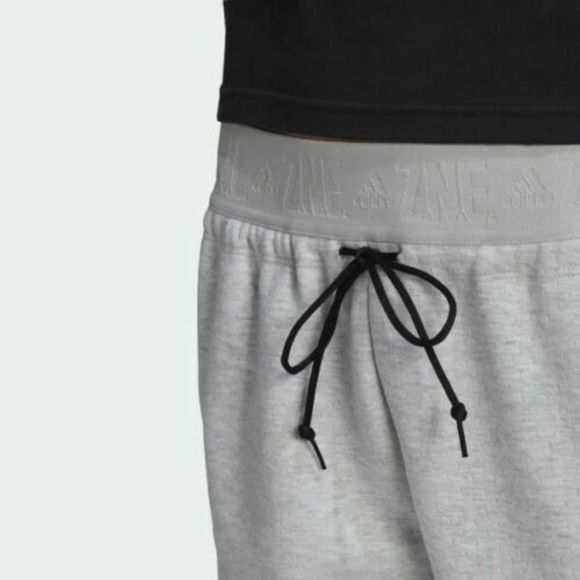 adidas GM3284 Women's Sz Medium, Light Gray Heather Z.N.E. Jogger Pants $90 - Picture 5 of 5